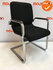 Ahrend 4803 AURA - Chroom frame - Nieuwe zwarte stoffering