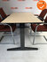 Ahrend vergadertafel - 180x80cm - Ahorn - kleur onderstel naar keuze