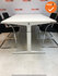 Ahrend vergadertafel - 180x100cm - wit - hout - mehes - refurbished