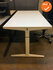 Ahrend bureau - 160x80cm - wit - melamine - mehes - refurbished