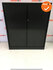 Roldeurkast - Ahrend - 144x120x45cm - zwart