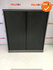 Roldeurkast - Ahrend - 144x120x45cm - antracietgrijs