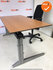 Ahrend bureau - 140x80cm - Beuken - volkern - essa - Zilvergrijs onderstel