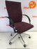 Ahrend - A350 - hoge rug - bordeauxrood - gebruikte stoffering