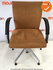 Ahrend - A350 - hoge rug - bruin - gebruikte stoffering - 5 poots chroom