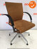 Ahrend - A350 - hoge rug - bruin - gebruikte stoffering - 5 poots chroom