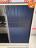 Roldeurkast - Ahrend - 110x120x45cm - wit met donkerblauwe deur - Topblad naar keuze