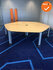 Ahrend vergadertafel - 200cm - Ahorn - zilvergrijs onderstel