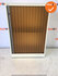 Roldeurkast - Ahrend - 144x80x45cm - Wit - Oranje deuren - Topblad naar keuze
