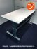 Aluforce Pro 140HC compleet nieuw handmatig zit-sta bureau met blad naar keuze