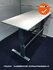 Aluforce Pro 140HC compleet nieuw handmatig zit-sta bureau met blad naar keuze