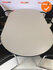 Ahrend vergadertafel - 200 x 113cm - ovaal - Grijs - Trespa