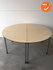 Ahrend vergadertafel - rond - 140cm - Ahorn