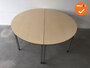 Ahrend vergadertafel - rond - 140cm - Ahorn