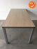 Ahrend vergadertafel - 160x80cm - Grijs eiken - 4 poots - kleur poot naar keuze