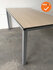 Ahrend vergadertafel - 160x80cm - Grijs eiken - 4 poots - kleur poot naar keuze