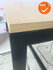 Bartafel - 160x80 - antraciet frame - Nieuw Ahorn blad