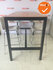 Bartafel - 160x80 - antraciet frame - beuken blad