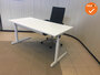 Ahrend 500 bureau - 180x80cm - wit - melamine - refurbished