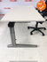 Refurbished Werkplek - Inclusief ladeblok en bureaustoel - Ahrend Essa - 160x80 - Wit hout - In hoogte verstelbaar - Zilvergrijs Essa