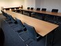 Ahrend Essa vergadertafel - Maat naar keuze - halfrond - Beuken - Essa - Zwart onderstel
